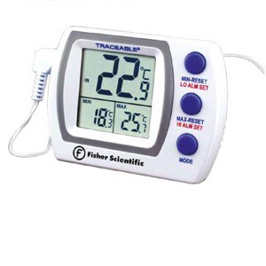Fisherbrand™ Traceable™ Refrigerator/Freezer Plus Thermometer