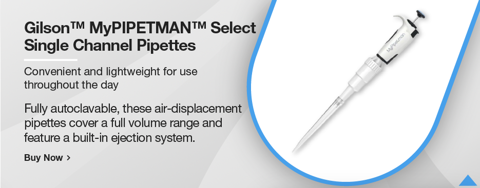Gilson™ MyPIPETMAN™ Select Single Channel Pipettes